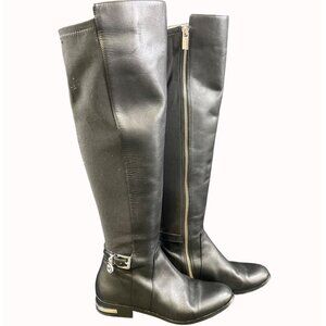 Michael Michael Kors Women's Black Riding Boots/Knee High Sz 6.5M SKU 5268